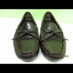 Cole Haan Brown Croc Driving Moccasins Loafers Men’s shoes Sz 8.5 D