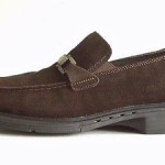 Mens Clarks structured Brown Suede Moc Toe Casual Dress Shoes Loafers size 12 M