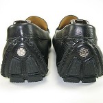 Cole Haan Men’s Loafers / Driving Mocs Black Pebbled Leather Size 10.5 W