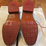 Mens Cole Haan Grey Wingtips Size 11M Nike Air Soles Red Laces Worn 3x