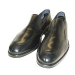 Split Moc Toe Loafers by Cole Haan, Black, 10M, $198