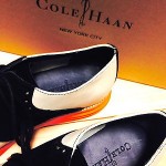 Cole Haan NEW Rare ORANGE Lunargrand Retail $248 Saddle Birch Black Shoes 9.5