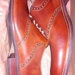 New Cole Haan Drake Perf Spt Saddle Papaya Size 10.5 M