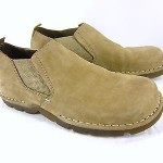 Cole Haan Country Men’s Slip On Two Gore Suede Loafers Ankle Boots Beige 9M