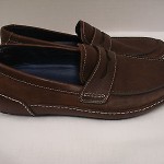 Cole Haan Loafer StyleDriving Shoes Men’s 8.5 Nike Air Sole Brown Leather