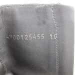 Hugo Boss Gray Boots sz 41 leather spectator chelsea ankle
