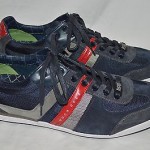 HUGO BOSS “Akeen” Men’s Fashion Sneakers  Shoes Textile Leather Size US-12