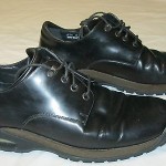 Cole Haan Nike Air Men’s Dress Casual Lace-Up Oxford Shoes Sz 9M Black Italy
