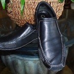 Cole Haan Men’s Nike Air Black Casual Leather Loafers Size 10.5, Medium (D)