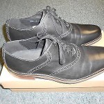 New Cole Haan Drake Perf Spt Saddle Black Size 13 M