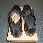 New Cole Haan Drake Perf Spt Saddle Black Size 13 M