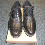 New Cole Haan Drake Perf Spt Saddle Black Size 13 M