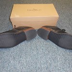 New Cole Haan Drake Perf Spt Saddle Black Size 13 M