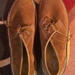 Clarks Original Jink Chestnut Suede Shoe Size 13 Medium Retail $114.00 NWOB
