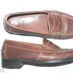 Mens Cole Haan brown leather penny loafers, size 11 d, excellent! $279