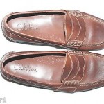 Mens Cole Haan brown leather penny loafers, size 11 d, excellent! $279