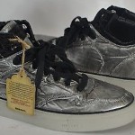 DIESEL Men’s Silver Sneakers Size 9.5