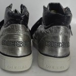 DIESEL Men’s Silver Sneakers Size 9.5