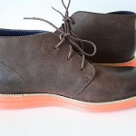 COLE HAAN Lunargrand Chukka Boot w/Orange Nike sole – Mens Size 9.5