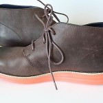 COLE HAAN Lunargrand Chukka Boot w/Orange Nike sole – Mens Size 9.5