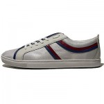 $225 HUGO BOSS White Blue Red Mens 13 46 Fashion Sneakers Shoes 12.5 47 Kicks