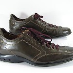 cole haan shoes mens 12 D M brown nike air leather casual dress used
