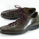 cole haan shoes mens 12 D M brown nike air leather casual dress used
