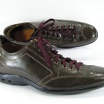 cole haan shoes mens 12 D M brown nike air leather casual dress used
