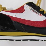BRAND NEW DIESEL MEN ARAMIS BLACK RED NIGHT FASHION  SNEAKERS SHOES $145 SIZE 12