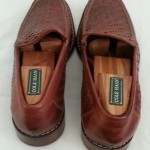 Cole Haan Nike Air Woven Leather Brown Driving Shoe Men’s Loafers  SZ 8