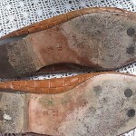 VTG Bragano Cole Haan Brown Leather Loafers Woven 7.5