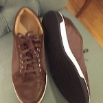 Men’s Cole Haan Leather Sneakers Brown  Size 9