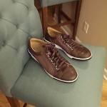 Men’s Cole Haan Leather Sneakers Brown  Size 9