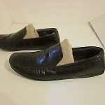 Cole Haan Driving Shoes Mens Size 10 M Brown Fur Lined Moccasins Loafers