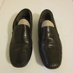 Cole Haan Driving Shoes Mens Size 10 M Brown Fur Lined Moccasins Loafers