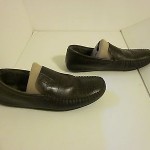 Cole Haan Driving Shoes Mens Size 10 M Brown Fur Lined Moccasins Loafers