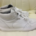 WHITE DIESEL MENS LEATHER BOOTS SIZE US 8.5
