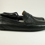 Cole Haan Men’s Loafers / Driving Mocs Black Pebbled Leather Size 10.5 W