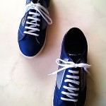 DIESEL Men’s Eagle Size 9.5M Blue/Silver Gray Lace-up Fashion Sneakers