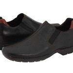 Cole Haan Men Black Leather Zeno Slip-on Loafer Size 10.5 M Shoe With Brown Trim