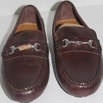 Cole Haan Men’s Air Grant Bit Brown Leather Loafers Mocassins Shoes, Sz 8M