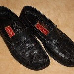 Men’s COLE HAAN Resort Loafer, Weave Pattern, Black – Size 11.5