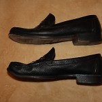 Men’s COLE HAAN Resort Loafer, Weave Pattern, Black – Size 11.5