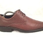Mens shoes COLE HAAN Nike AIR brown pebbled leather lace up oxfords sz 8.5 M