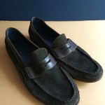 Cole Haan Nike Air Loafers – NEW – Dark Olive Green & Brown Mens 11 M