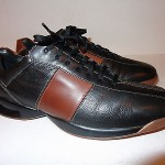 Men’s Cole Haan Nike Air Leather Sneakers 8.5 M Black Brown