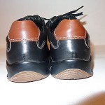Men’s Cole Haan Nike Air Leather Sneakers 8.5 M Black Brown