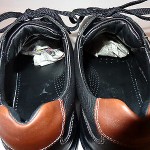 Men’s Cole Haan Nike Air Leather Sneakers 8.5 M Black Brown