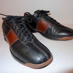Men’s Cole Haan Nike Air Leather Sneakers 8.5 M Black Brown