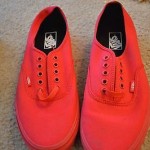 Authentic All Red low top Vans sz 11.5 (Red Octobers All red yeezys)